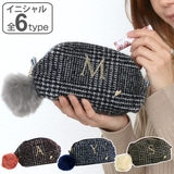ポーチ Plaid イニシャル | livingut | 詳細画像1