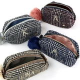 ポーチ Plaid イニシャル | livingut | 詳細画像6