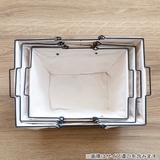 ワイヤーバスケット L 幅43×奥行30×高さ20cm | livingut | 詳細画像14