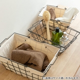 ワイヤーバスケット L 幅43×奥行30×高さ20cm | livingut | 詳細画像7