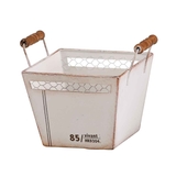 バスケット ラスティック ブリキ | livingut | 詳細画像4