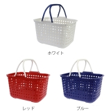 ランドリーバスケット 浅型 ドットバスケット | livingut | 詳細画像3 