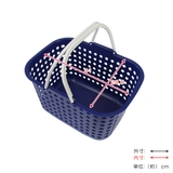 ランドリーバスケット 浅型 ドットバスケット | livingut | 詳細画像5 