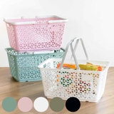 買い物かご ハンドル積み重ねバスケット レジかご | livingut | 詳細画像1 