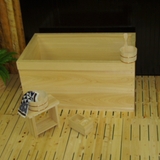 風呂椅子 風呂イス 桧風呂椅子大 | livingut | 詳細画像4