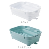 水切りラック 折りたたみ水切りバスケット カトラリーポケット付き | livingut | 詳細画像3 