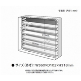 コレクションケース 壁掛けタイプ ディスプレイケース | livingut | 詳細画像2