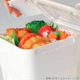 お弁当箱 イージーケアランチスクエア2段 680ml | livingut | 詳細画像7