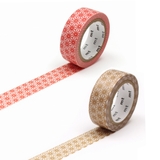 マスキングテープ 15mm×7m 麻の葉 | livingut | 詳細画像1