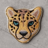 手鏡 レオパード 刺繍 | livingut | 詳細画像2