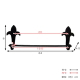 タオルハンガー アイアン 全長24cm | livingut | 詳細画像3 