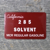 マーキュリーステッカー SOLVENT デザインステッカー | livingut | 詳細画像1