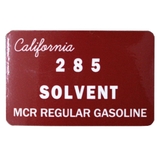 マーキュリーステッカー SOLVENT デザインステッカー | livingut | 詳細画像5