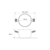 両手天ぷら鍋 18cm ガス火専用 | livingut | 詳細画像2 