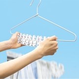 洗濯ハンガー 10ピンチ 洗濯物が一度に外せるピンチハンガー10ピンチ付 | livingut | 詳細画像3