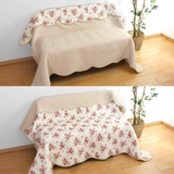 マルチカバー 花柄ウォッシュキルトマルチカバー 190×240cm | livingut | 詳細画像5