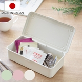 小物収納 スチール収納ボックス ペールカラー | livingut | 詳細画像1