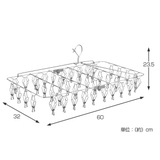 洗濯ハンガー ステンレスハンガー オールステン角ハンガー42 | livingut | 詳細画像2