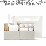 収納ボックス 持ち運びが出来る収納ボックス インナーM2個セット | livingut | 詳細画像2 