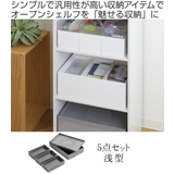 収納ケース タイディアップボックス 浅型 | livingut | 詳細画像2 