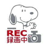 ドライブレコーダーエンブレムステッカー スヌーピー SNOOPY | livingut | 詳細画像1 