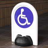 ミニスタンド専用 表示シール 車椅子 | livingut | 詳細画像2 