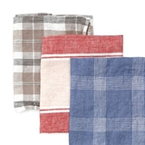 キッチンタオル 麻100% チェック | livingut | 詳細画像6