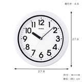 掛け時計 プラデガード 直径27 | livingut | 詳細画像3