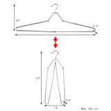 洗濯ハンガー バスタオルハンガー 折りたたみ | livingut | 詳細画像2