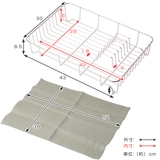 水切りラック Outline 水切りバット | livingut | 詳細画像2