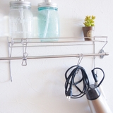 バスラック そのまま取付けられる タオルバーシェルフ | livingut | 詳細画像6