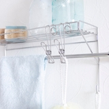 バスラック そのまま取付けられる タオルバーシェルフ | livingut | 詳細画像9