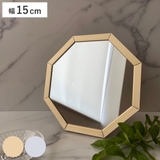 スタンド&ウォールミラー 八角形ミラー SSサイズ | livingut | 詳細画像1