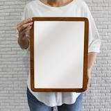 ウォールミラー 木製フレーム 30cm×40cm | livingut | 詳細画像9