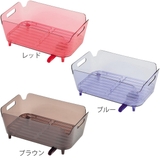 水切りかご アクリア 水切りバスケット | livingut | 詳細画像2 