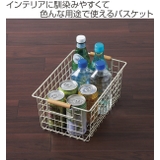 ワイヤーバスケット S 木柄 | livingut | 詳細画像2