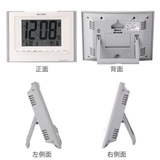 目覚まし時計 デジタル電波時計 掛置き兼用 | livingut | 詳細画像3