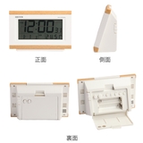 目覚まし時計 電波時計 温湿度計 | livingut | 詳細画像3