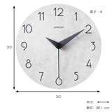 掛け時計 ロックストーン アプリクス | livingut | 詳細画像3