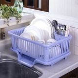 水切りかご 縦型 カトラリーポケット付き | livingut | 詳細画像3