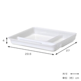 小物整理トレー 幅29 6×奥行27×高さ4cm | livingut | 詳細画像4