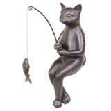 オブジェ フィッシング ねこ | livingut | 詳細画像1