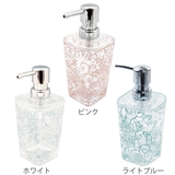 ディスペンサー クリアローズ ソープボトル | livingut | 詳細画像2