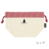 ランチバッグ ランチ巾着 chat | livingut | 詳細画像2