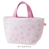 ランチバッグ スエット地ランチバック 桜柄 | livingut | 詳細画像2