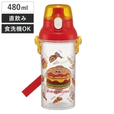 水筒 480ml 食洗機対応プラクリアボトル | livingut | 詳細画像1 
