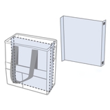キャビネットバッグ タテ型 14インチPC対応 | livingut | 詳細画像11