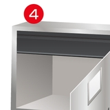 ポスト 目隠し シートタイプ | livingut | 詳細画像5 