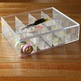 クリアケース ふた付き 16分割 | livingut | 詳細画像4 