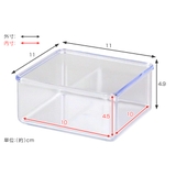 小物ケース S浅型 クリアケース | livingut | 詳細画像3